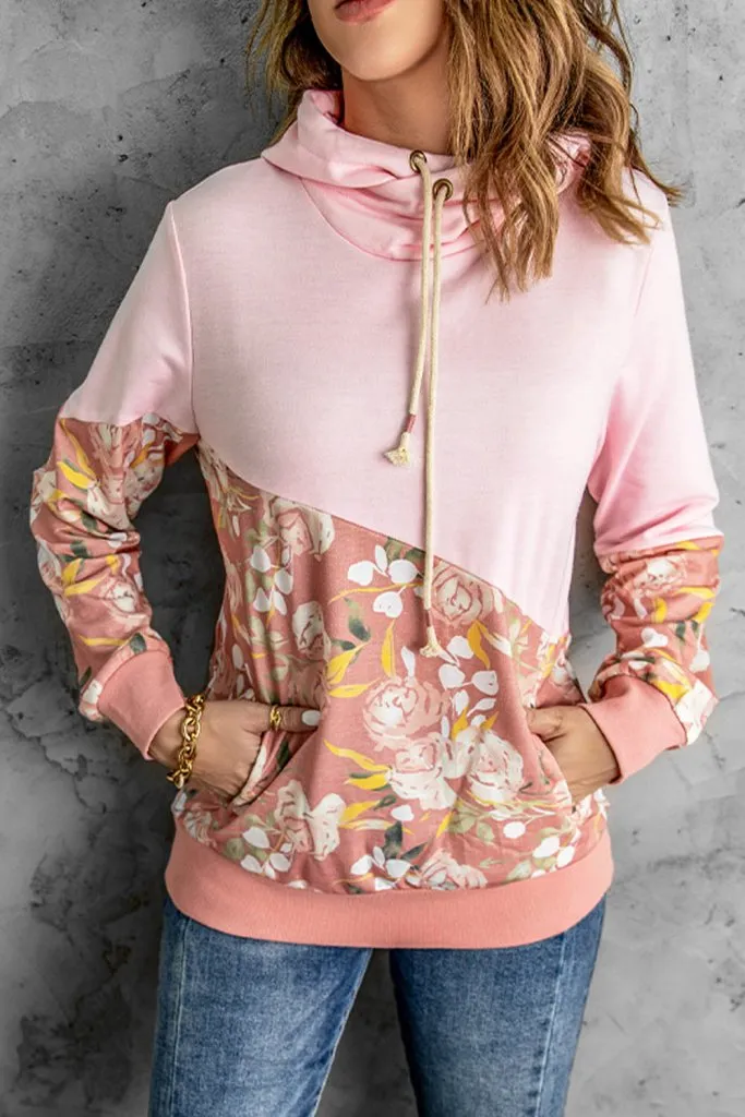 Spring Time Women’s Floral Hoodie