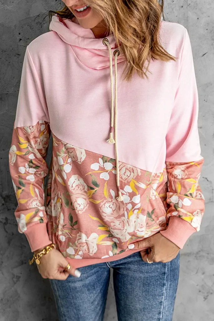 Spring Time Women’s Floral Hoodie