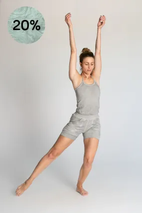 Stonewash Short Yoga Jumpsuit