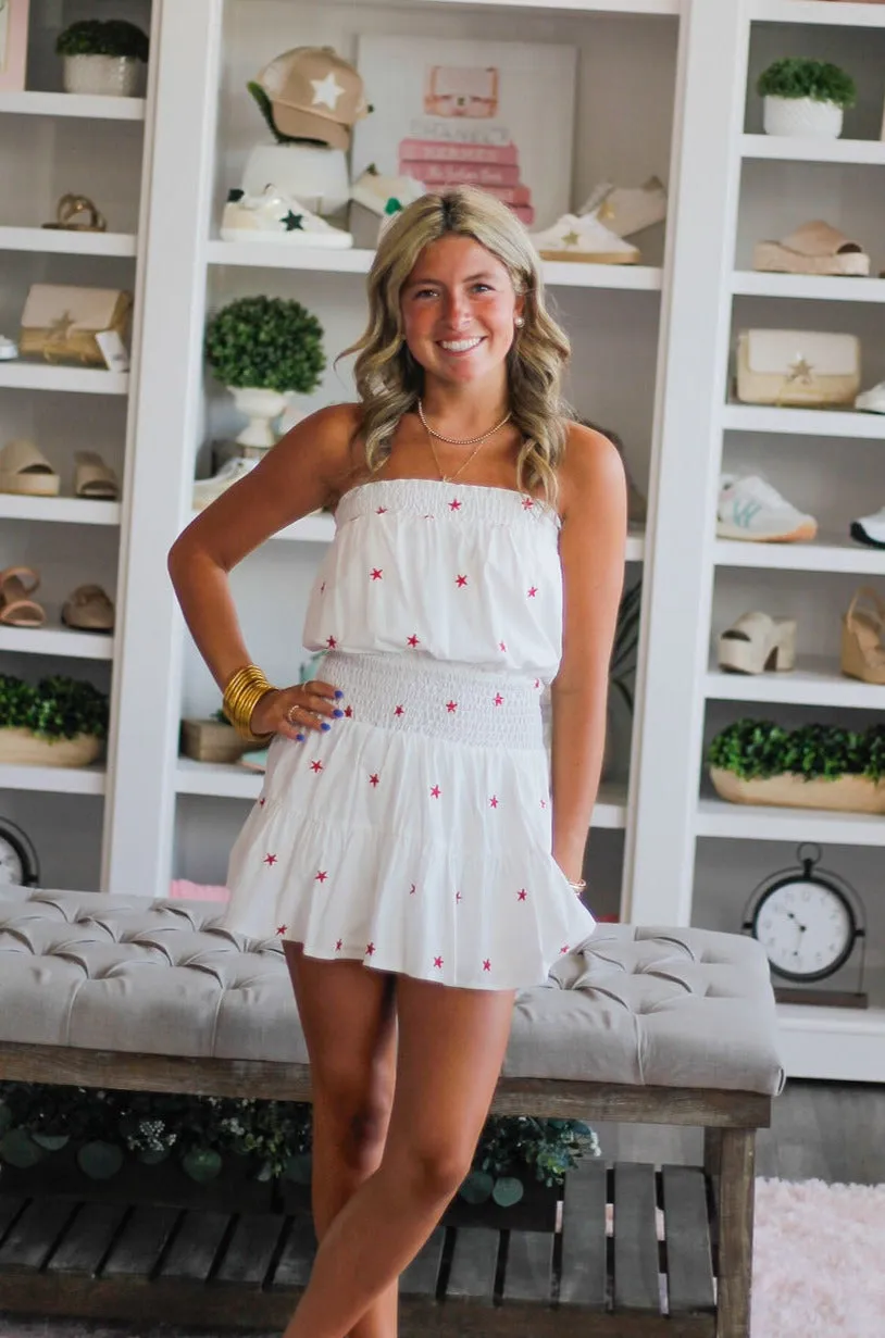 Strapless Star Romper