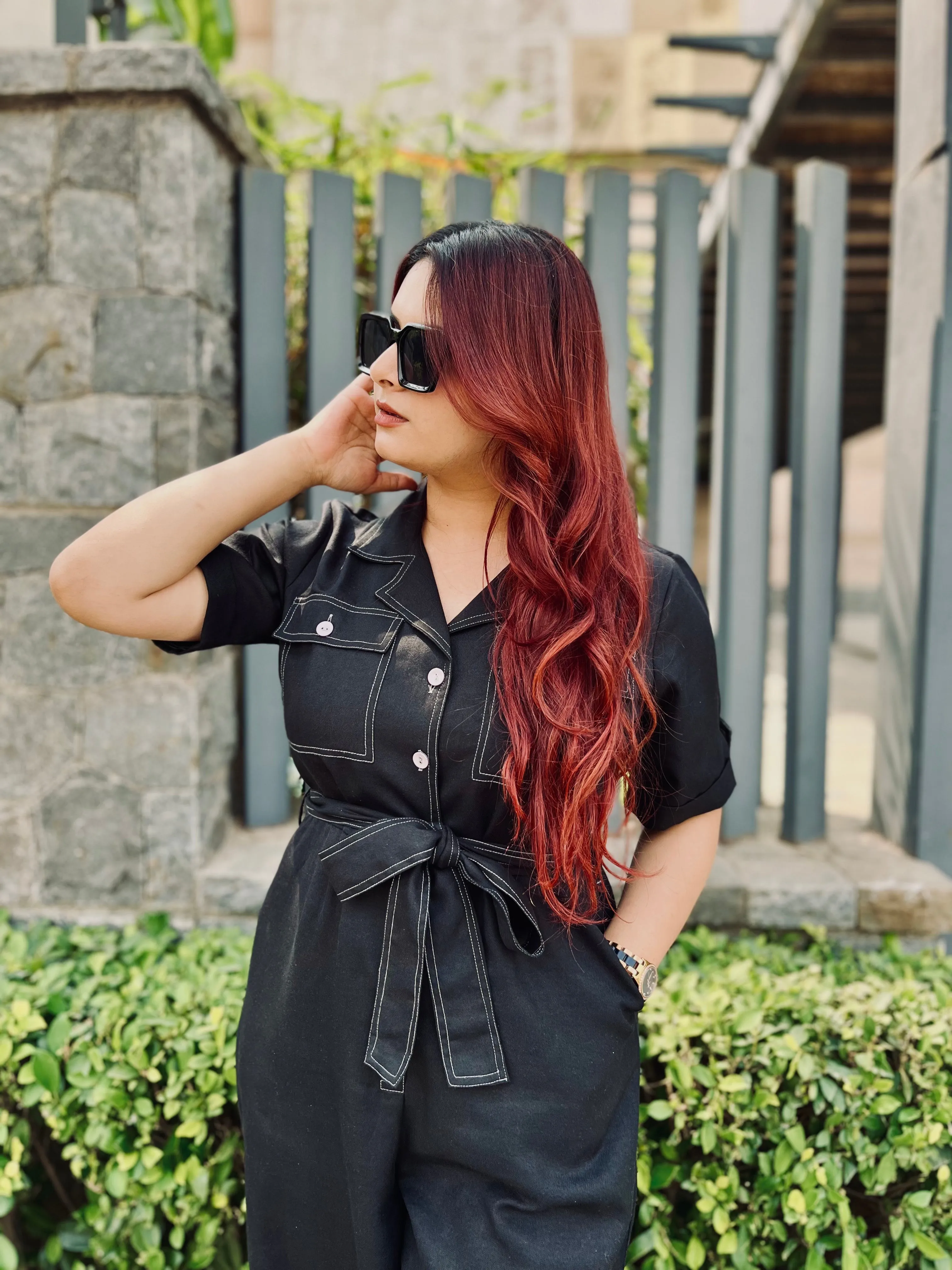 Style Quotient Black Basic Jumpsuit