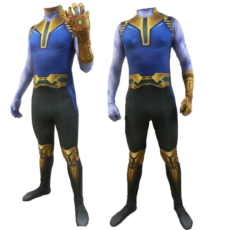 THANOS Jumpsuit Costume for Men