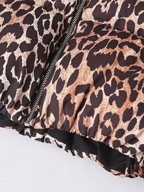 The Leopard Puffer Jacket for Women