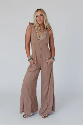 The Nest Essential Serene Jumpsuit - Caramel