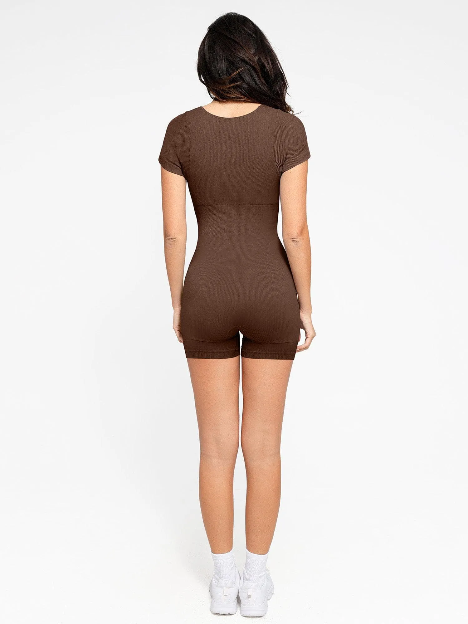 The Shapewear Romper Seamless Ribbed Sport For Insiders