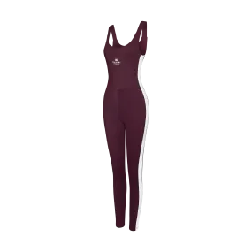 THE UTILITY JUMPSUIT-BURGUNDY