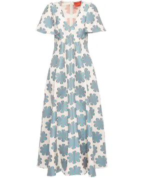 Turquoise Daisy Placee Proper Dress