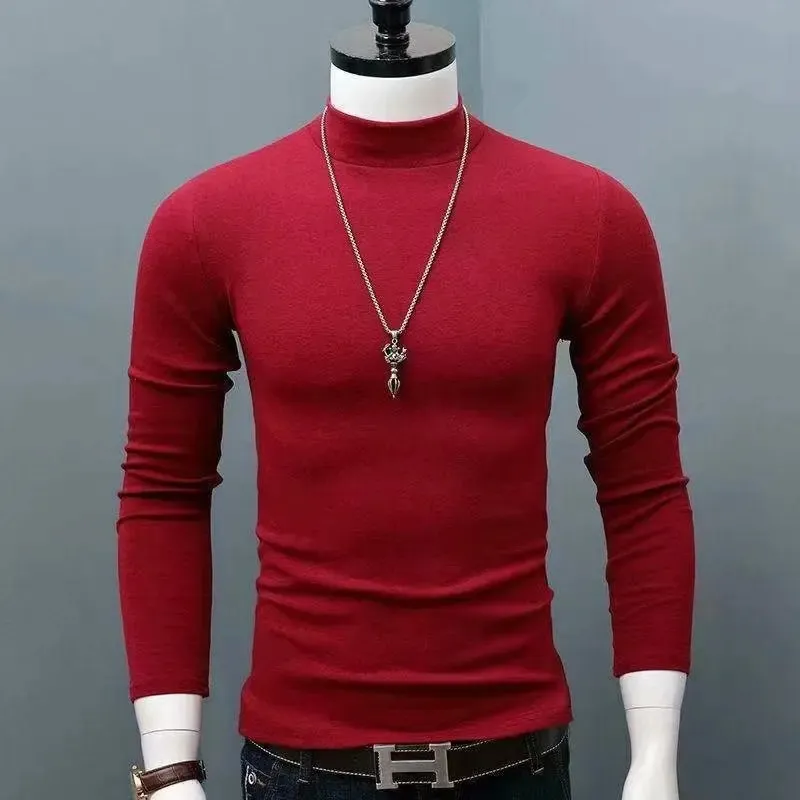 Turtleneck jumper men - Fluffy turtleneck jumper for cosy comfort