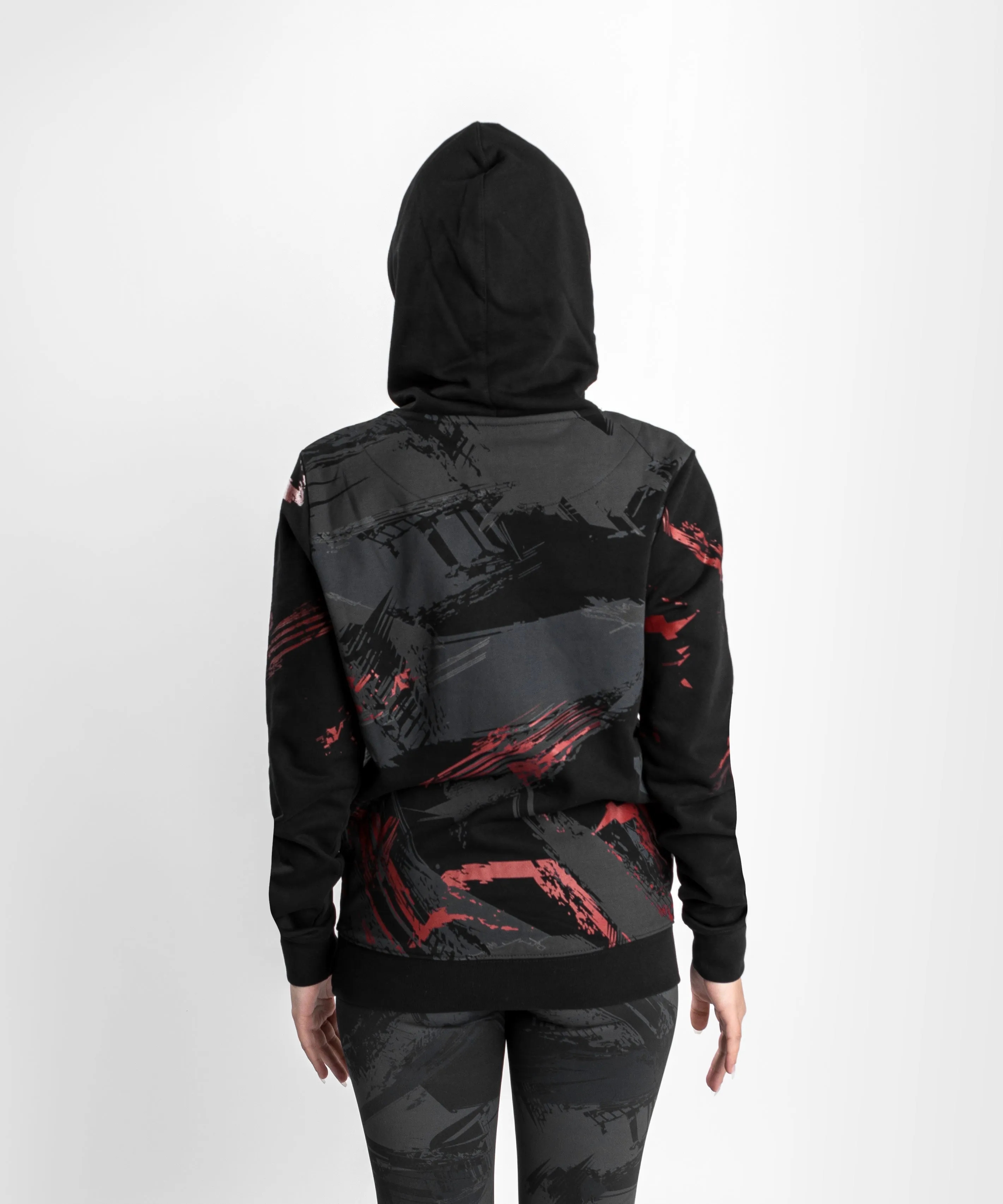 UFC Venum Authentic Fight Week Women’s 2.0 Pullover Hoodie - Black/Red