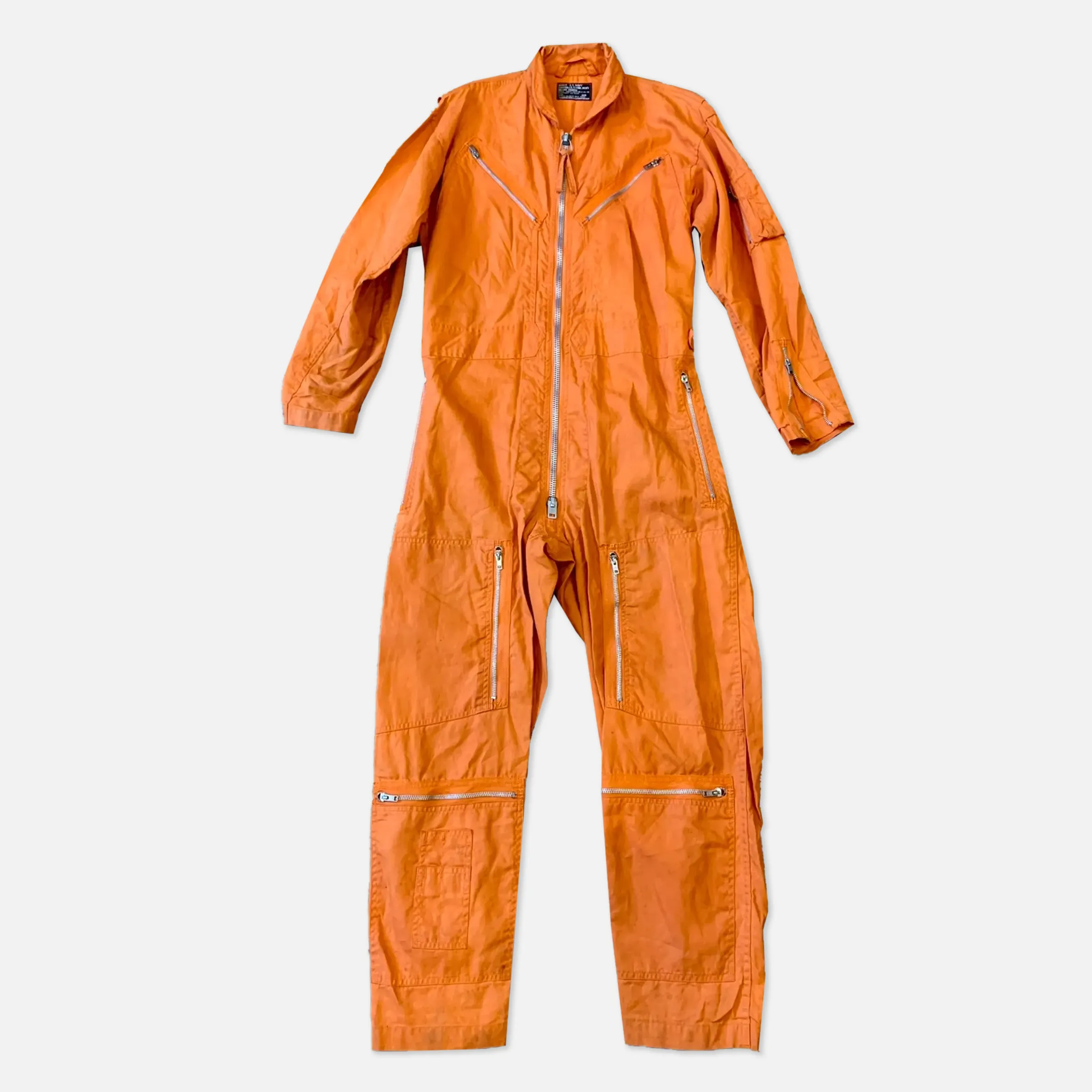 US Navy 1950 orange jumpsuit