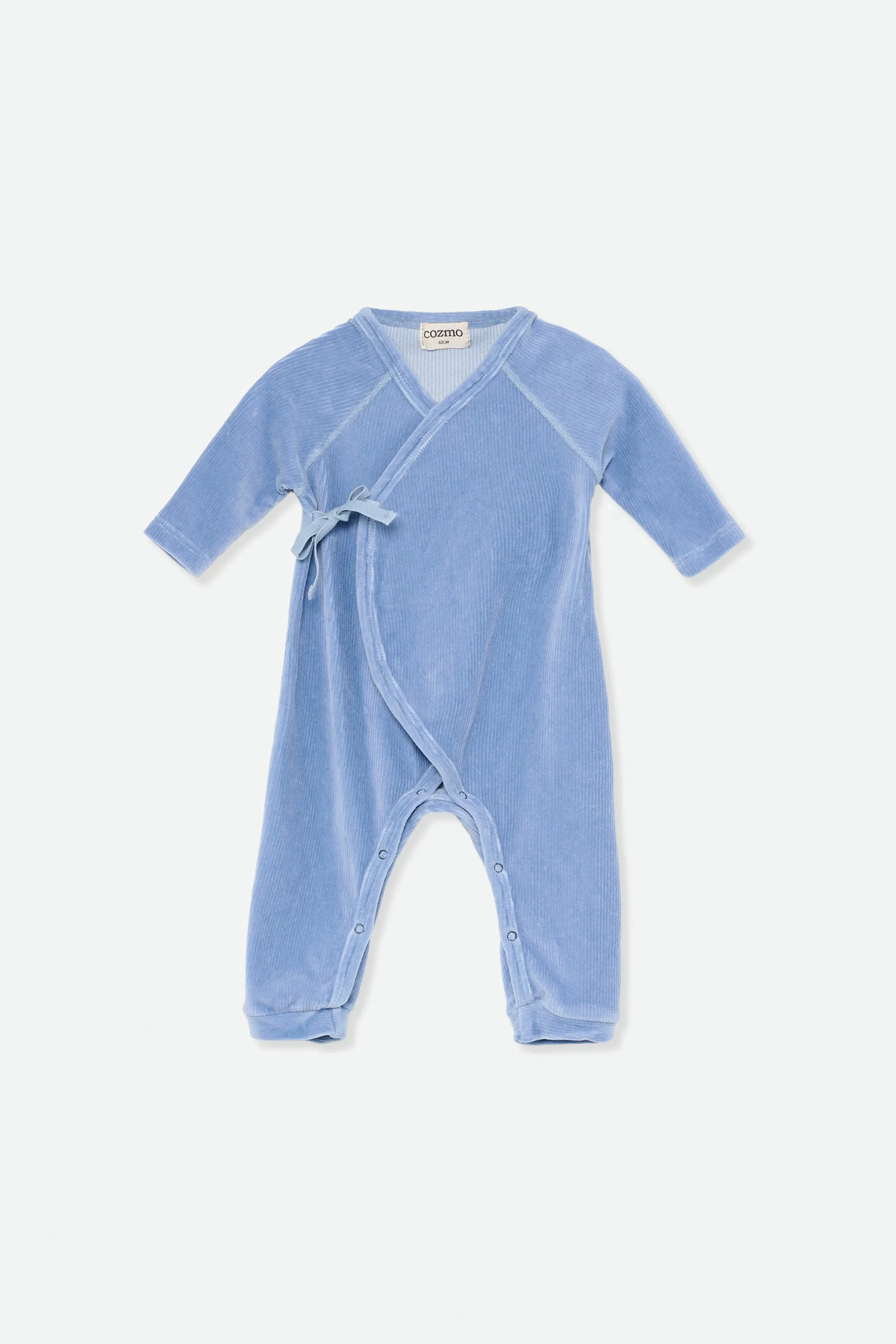 VELOUR CORDUROY NEWBORN JUMPSUIT