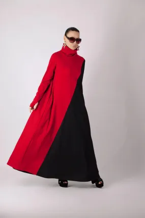 Vivian Turtleneck Long Dress