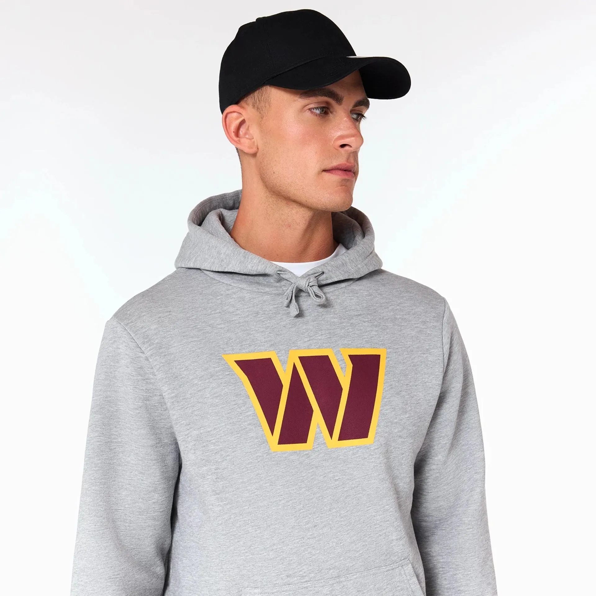 Washington Commanders NFL Grey Pullover Hoodie