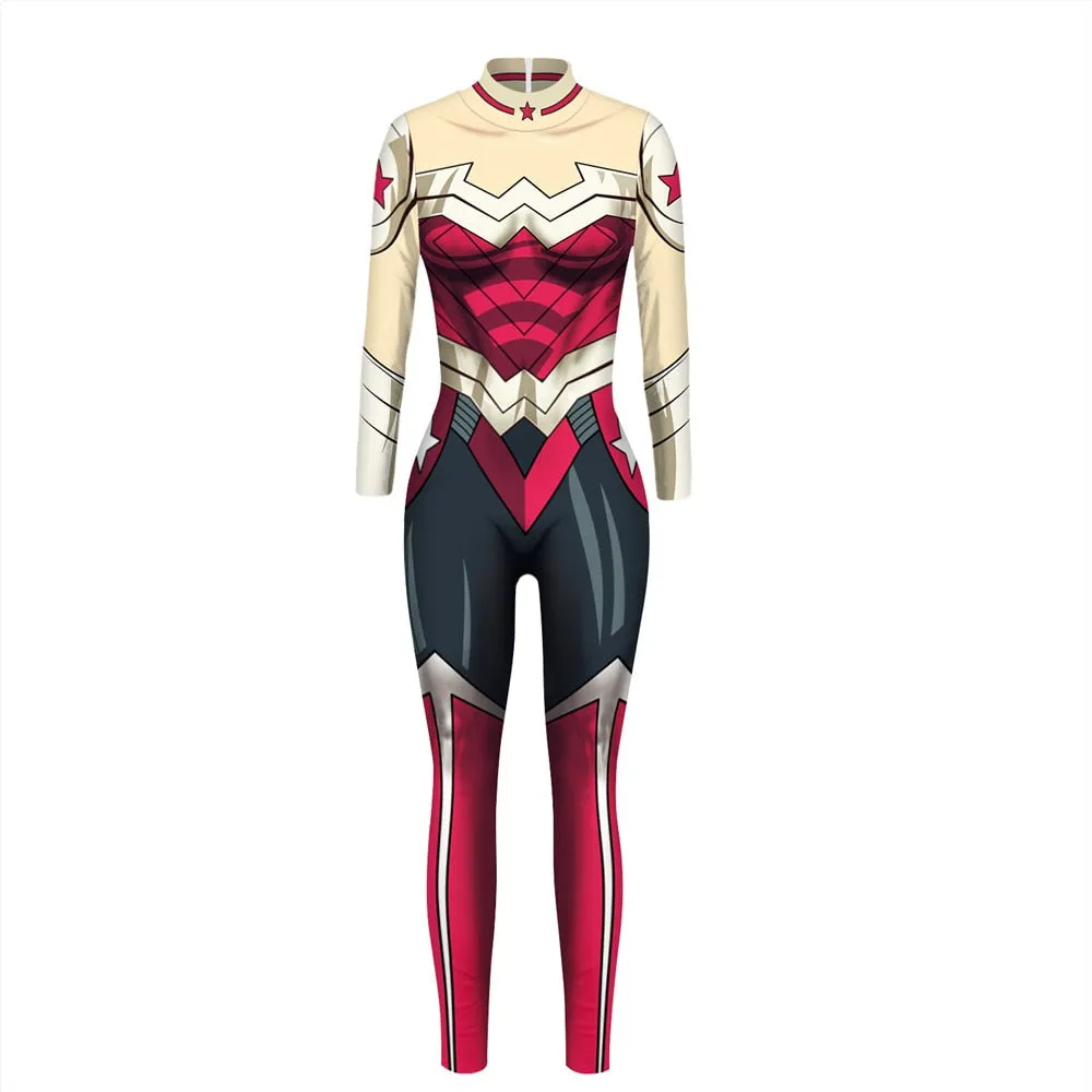 WONDER WOMAN Jumpsuit Costume for Women