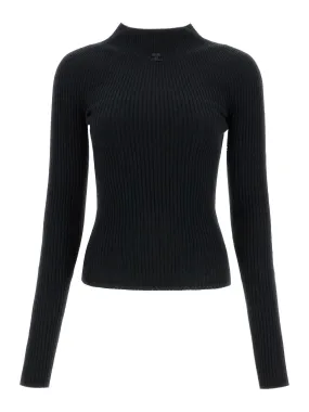 Wool-Blend Turtleneck Sweater